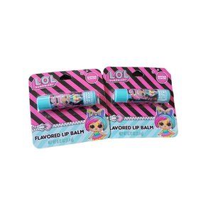 LOL Suprise Flavored Lip Balm -Suprise Flavor Lets Be Friends Lot of 2‎